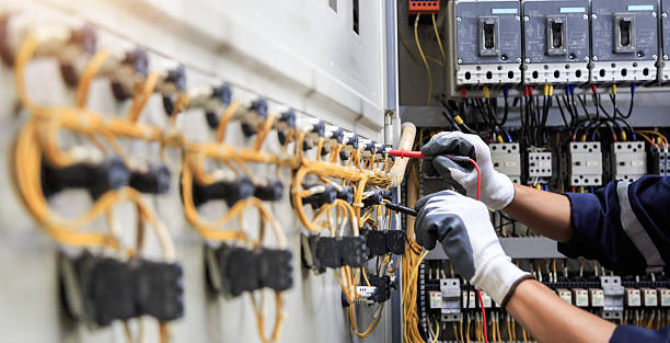 Professional Electrician technician working in Baden, PA